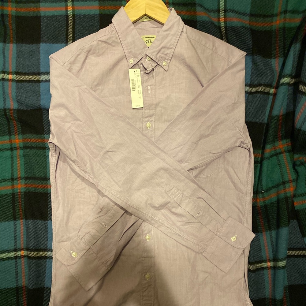 J CREW NWT Purple Mens Size S